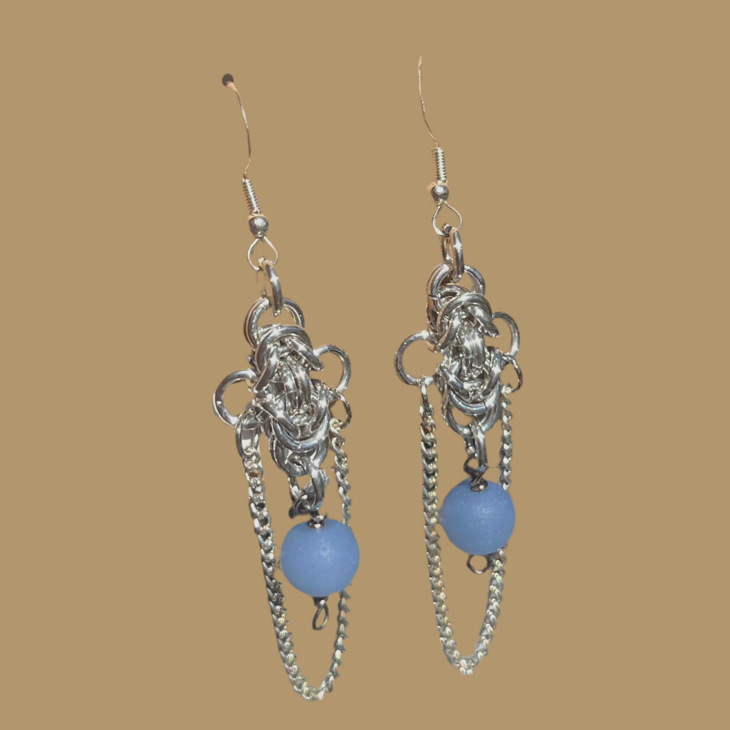 Cloudberry earrings