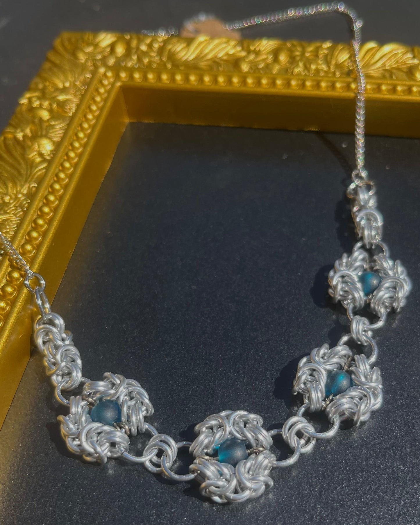 Iris necklace
