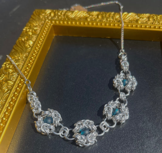 Iris necklace